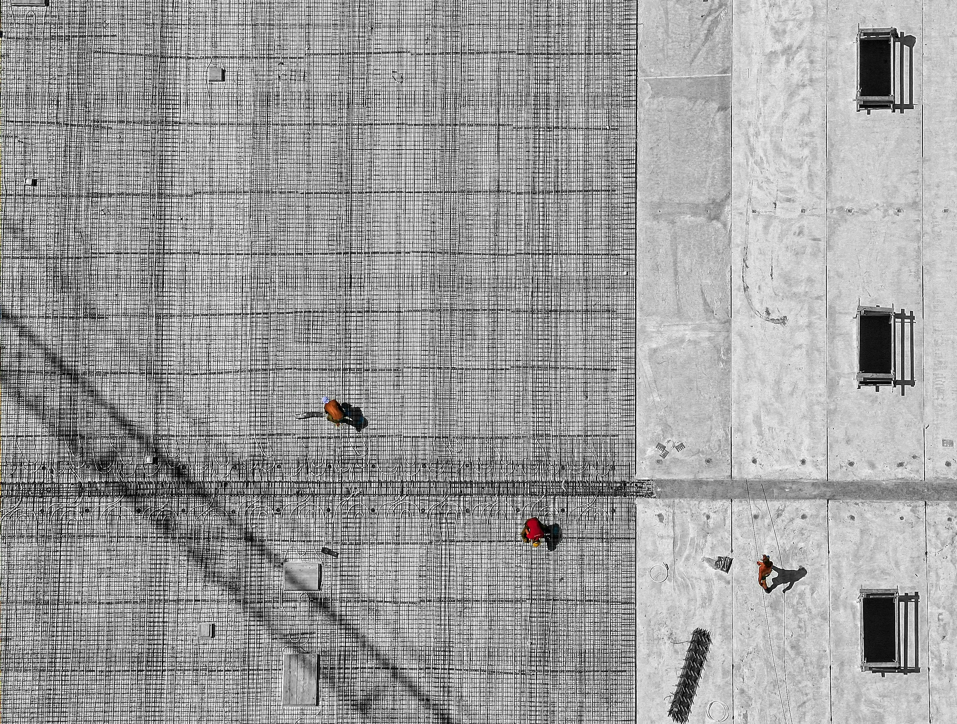 image of demolition workers